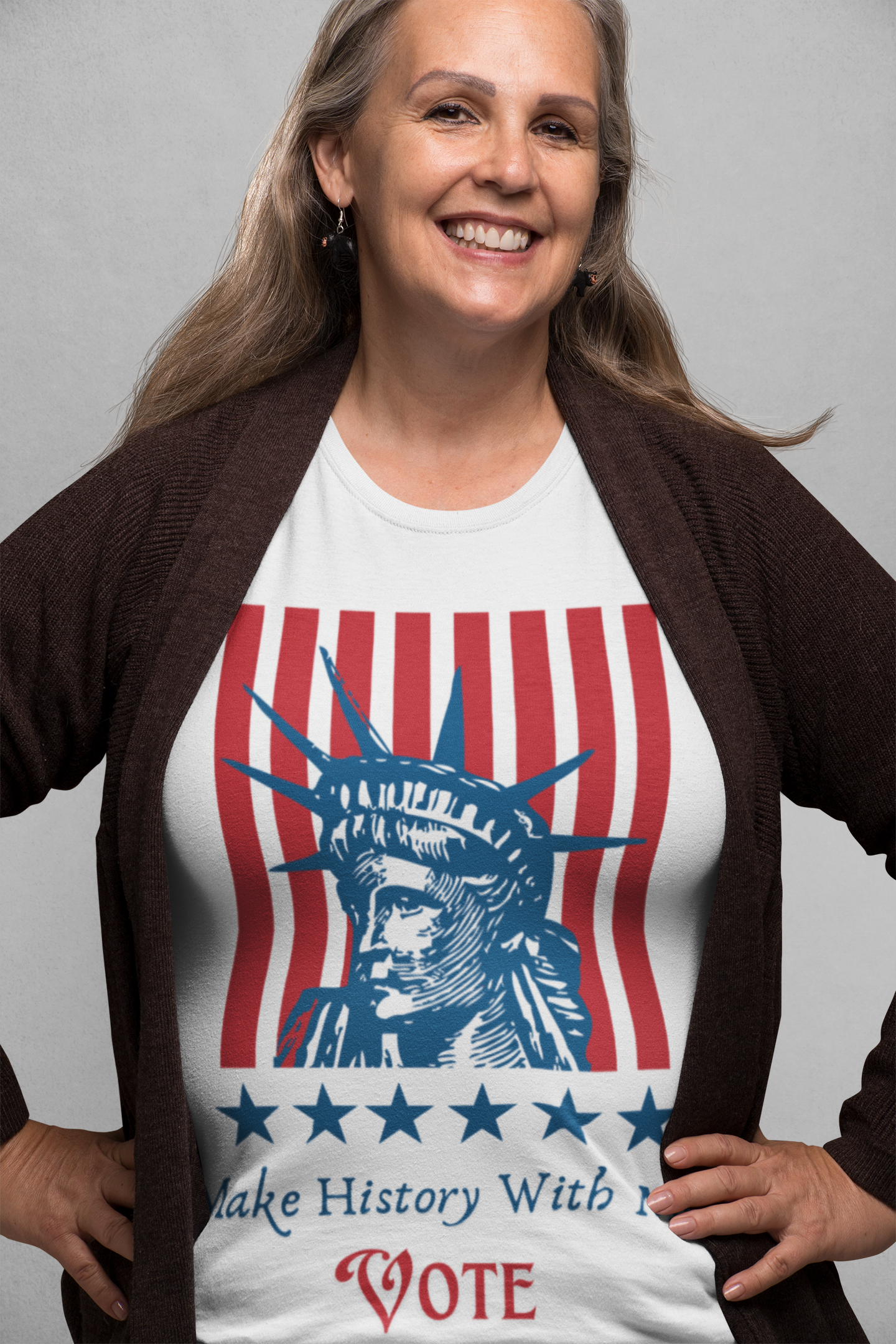 Vote! Make History! Unisex Softstyle T-Shirt