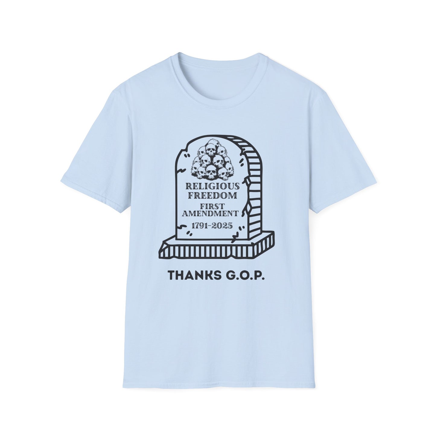 RIP Religious Freedom Unisex Softstyle T-Shirt