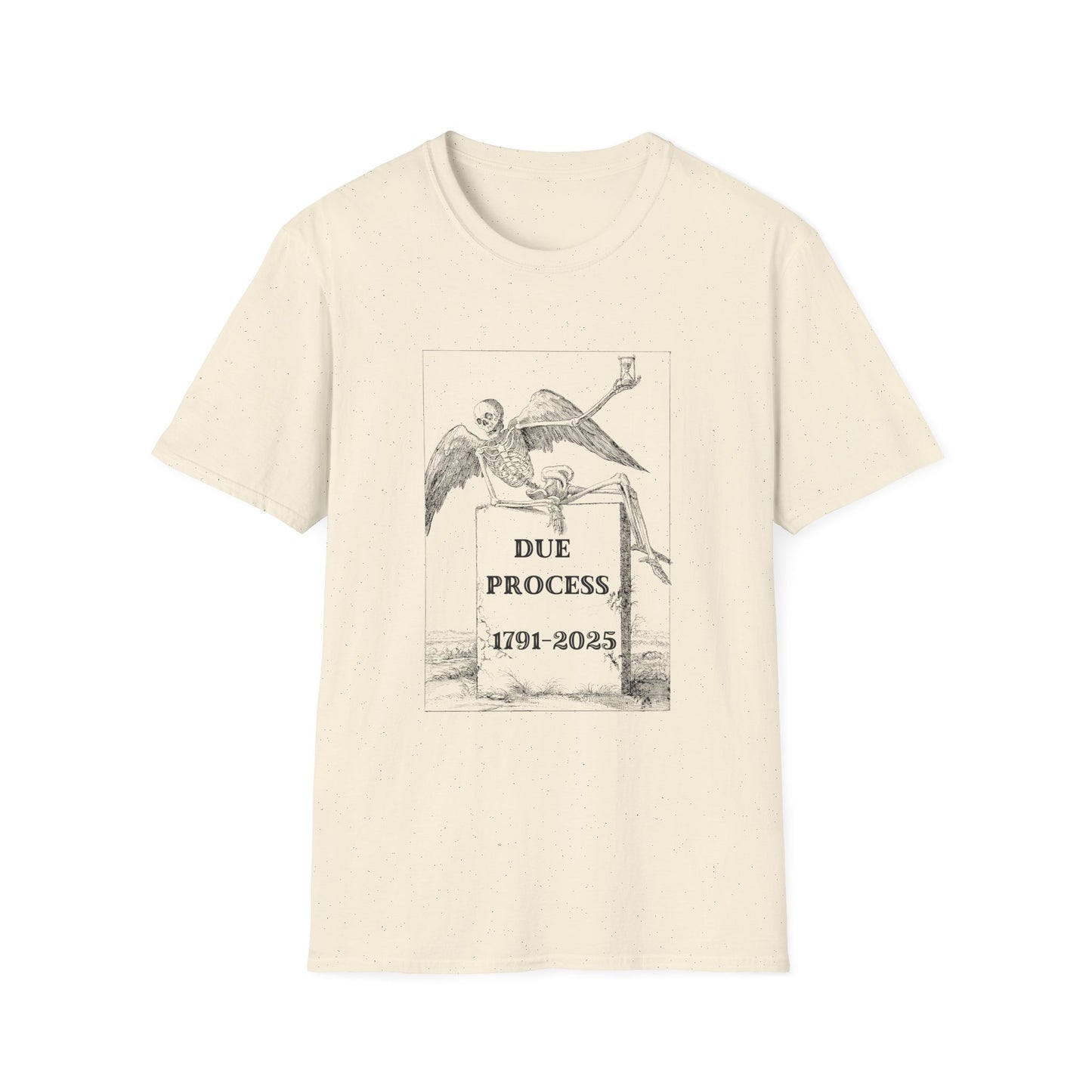 RIP Due Process Unisex Softstyle T-Shirt