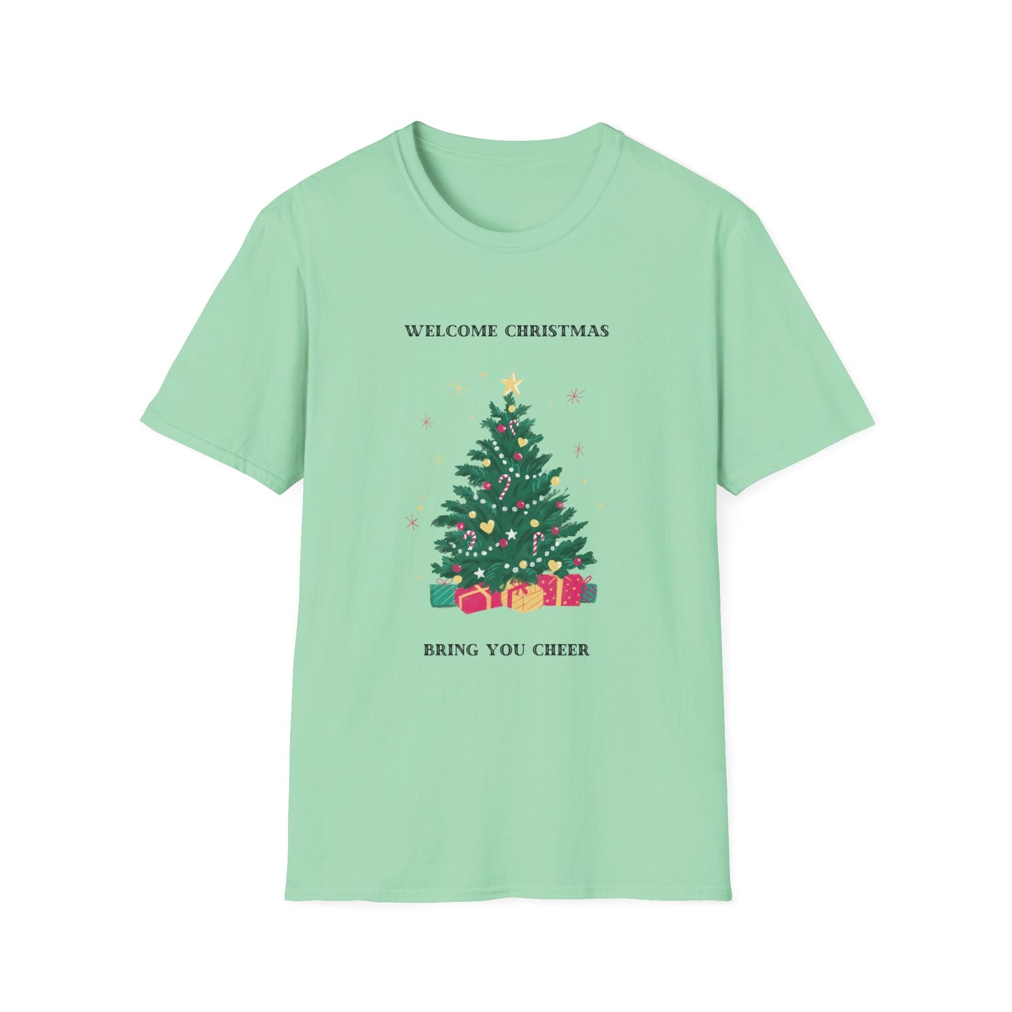 Welcome Christmas Unisex Softstyle T-Shirt