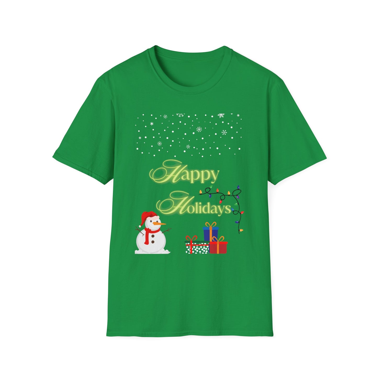 Happy Holidays Unisex Softstyle T-Shirt