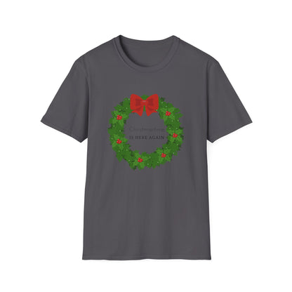 Christmastime Is Here Again Unisex Softstyle T-Shirt