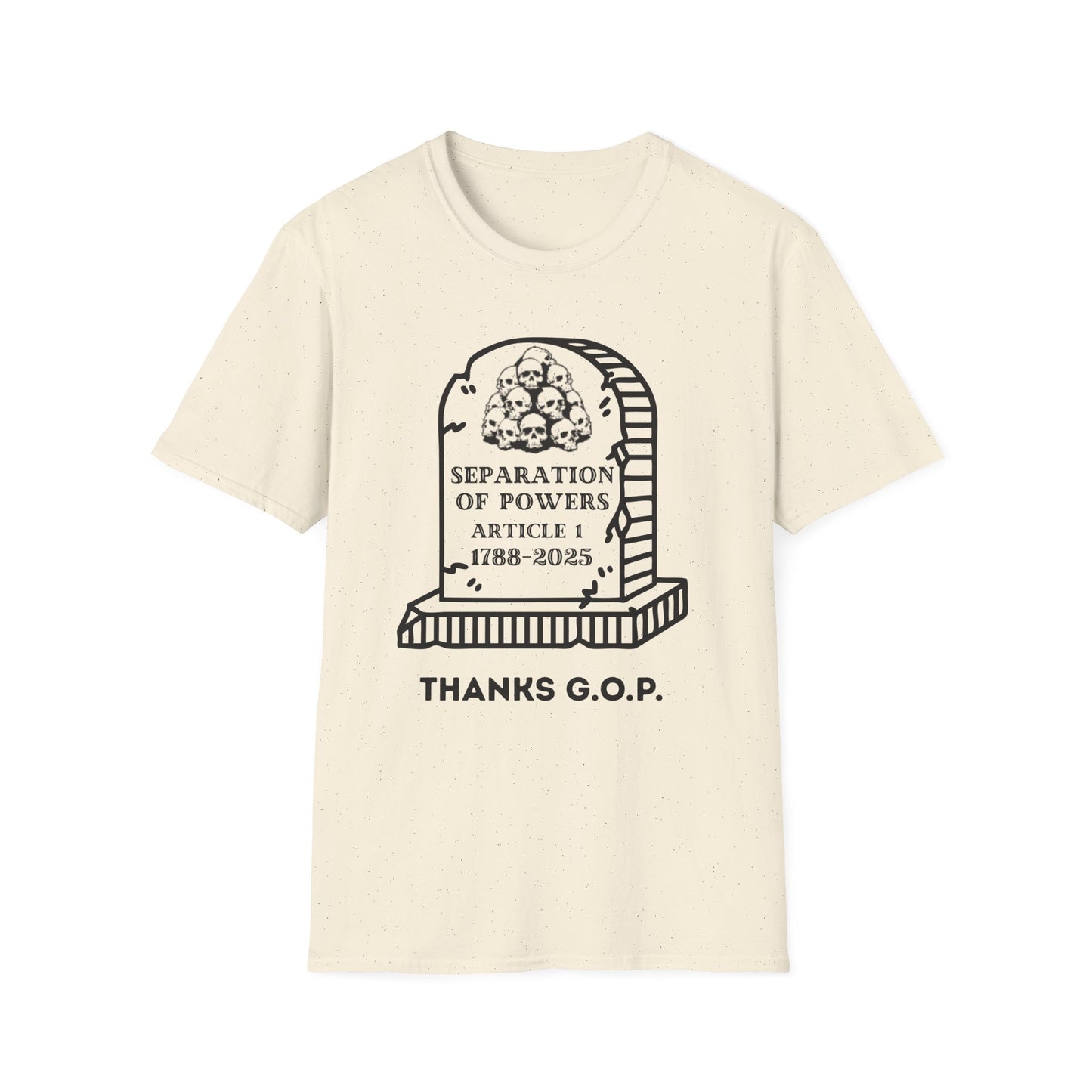 RIP Separation of Powers Unisex Softstyle T-Shirt