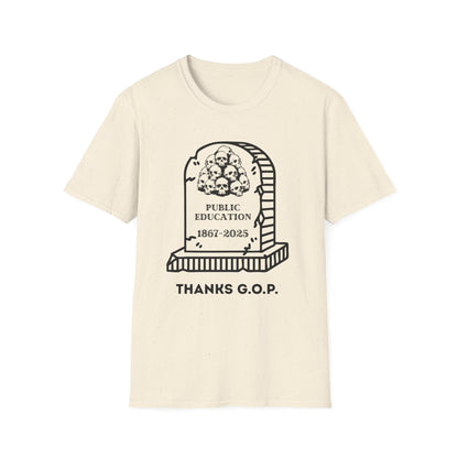 RIP Education Unisex Softstyle T-Shirt
