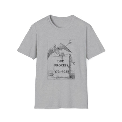 RIP Due Process Unisex Softstyle T-Shirt