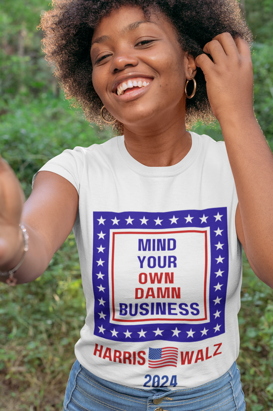 Mind Your Own Damn Business Unisex Softstyle T-Shirt