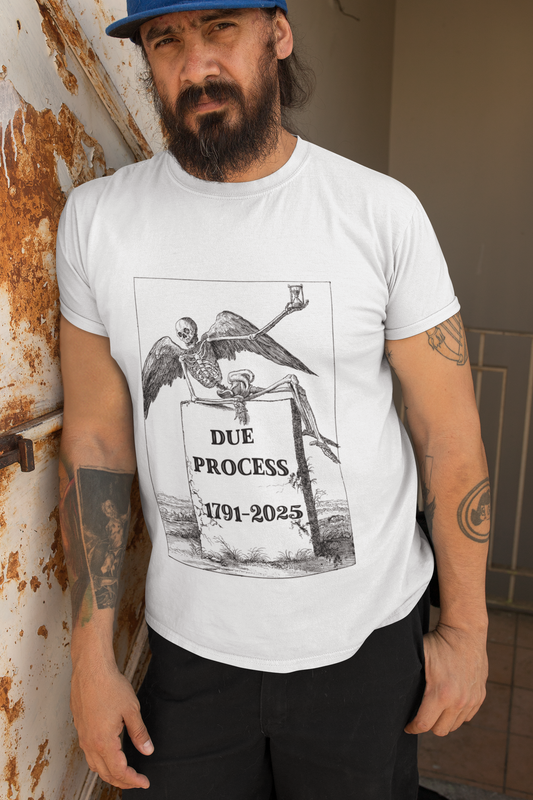 RIP Due Process Unisex Softstyle T-Shirt