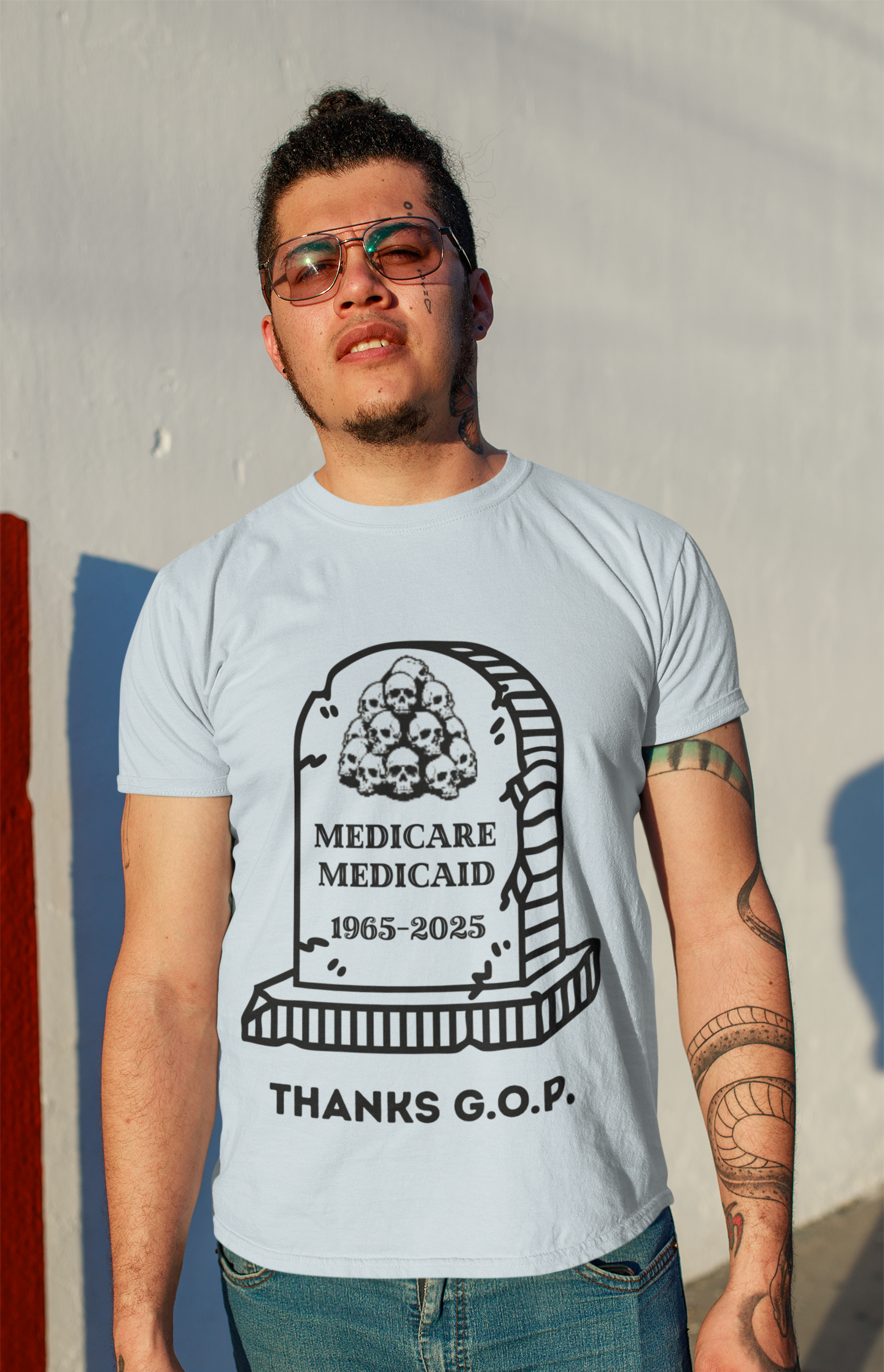 RIP Medicare and Medicaid Unisex Softstyle T-Shirt