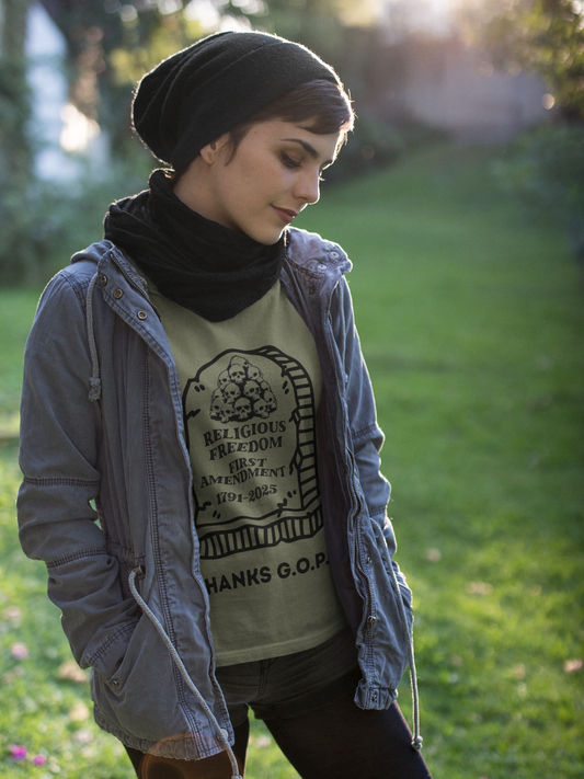 RIP Religious Freedom Unisex Softstyle T-Shirt