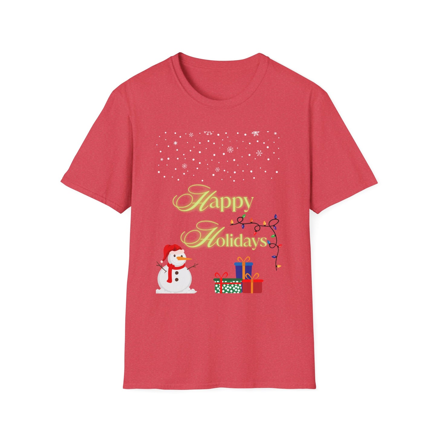 Happy Holidays Unisex Softstyle T-Shirt