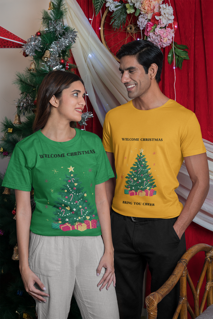 Welcome Christmas Unisex Softstyle T-Shirt