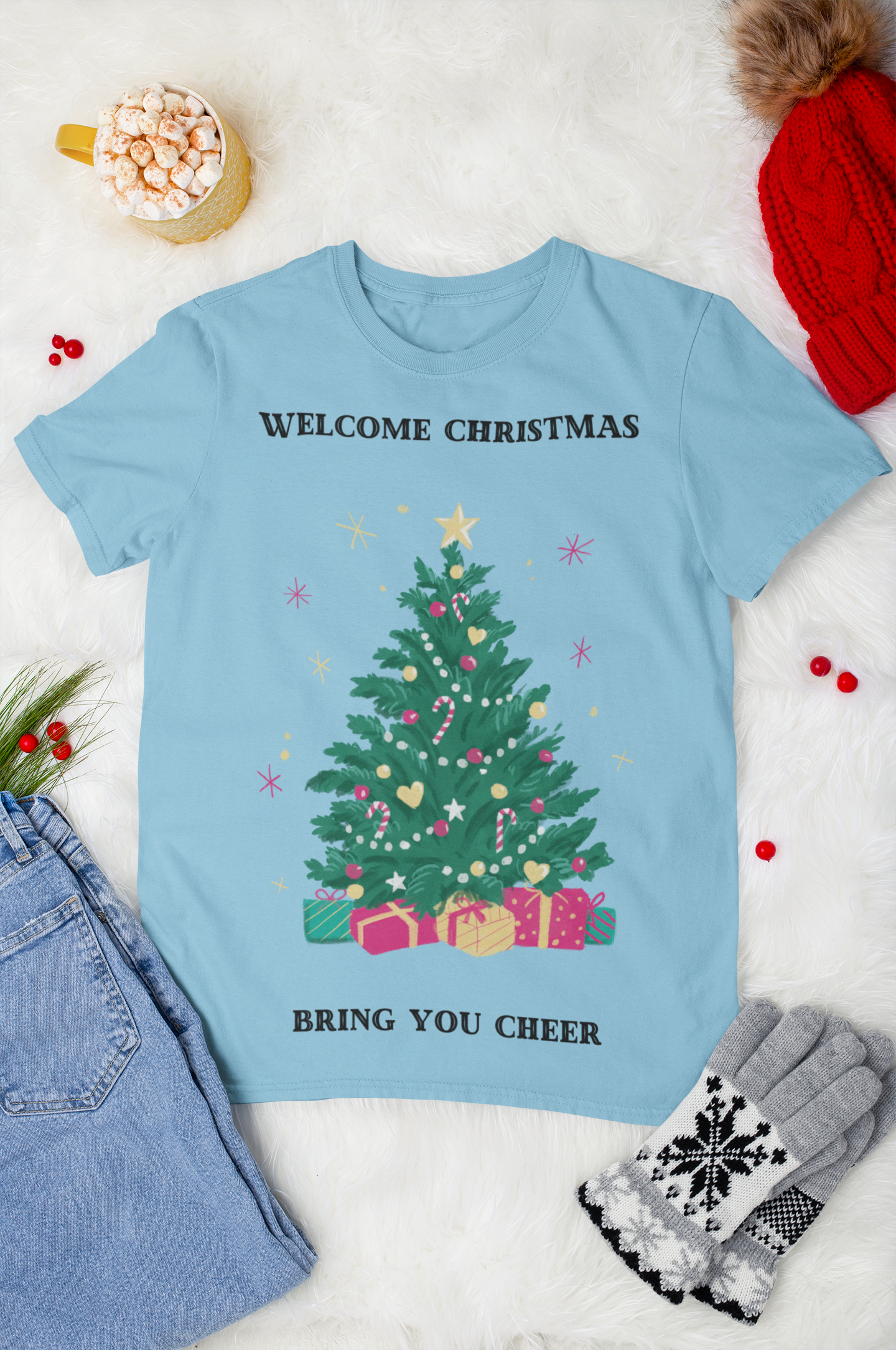 Welcome Christmas Unisex Softstyle T-Shirt