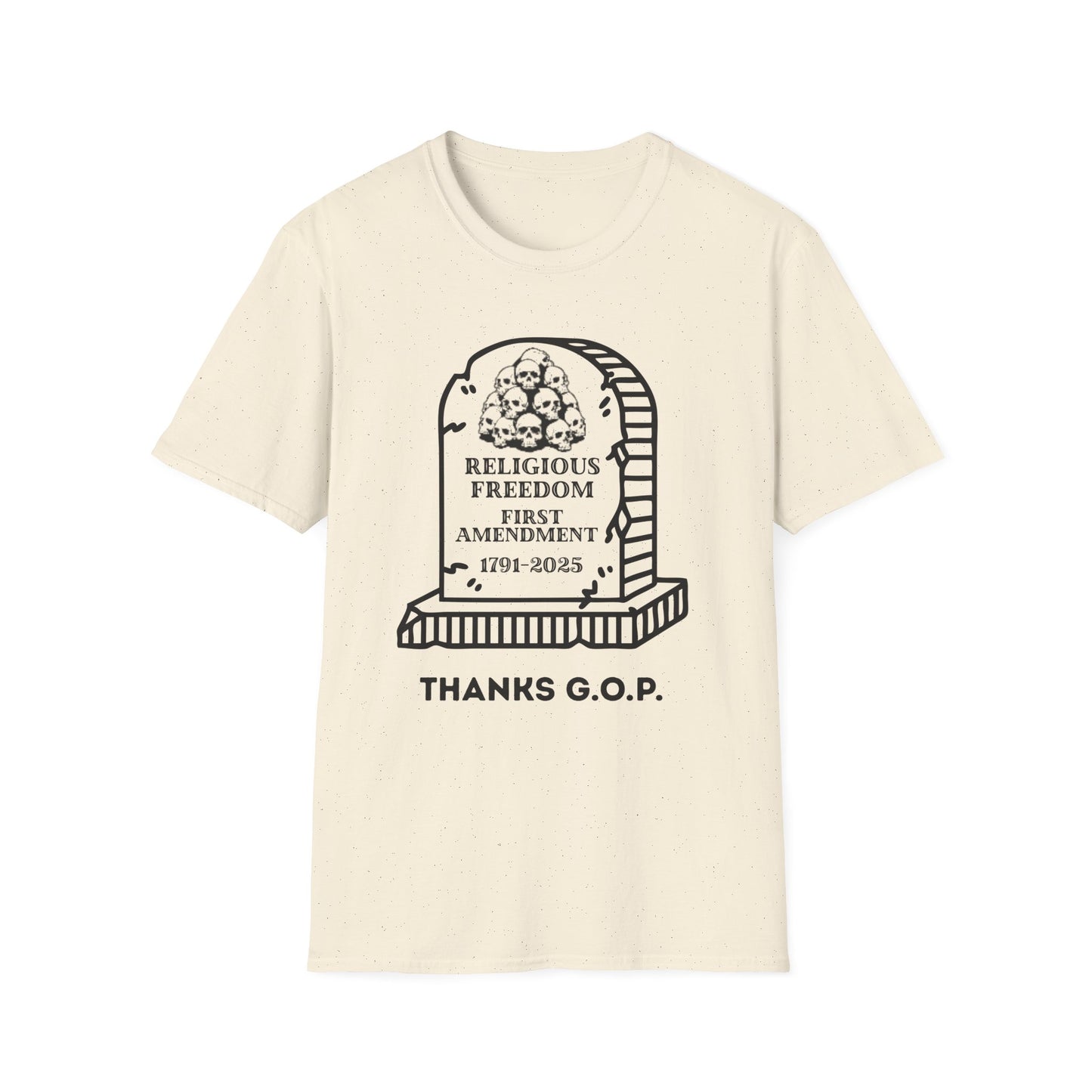 RIP Religious Freedom Unisex Softstyle T-Shirt