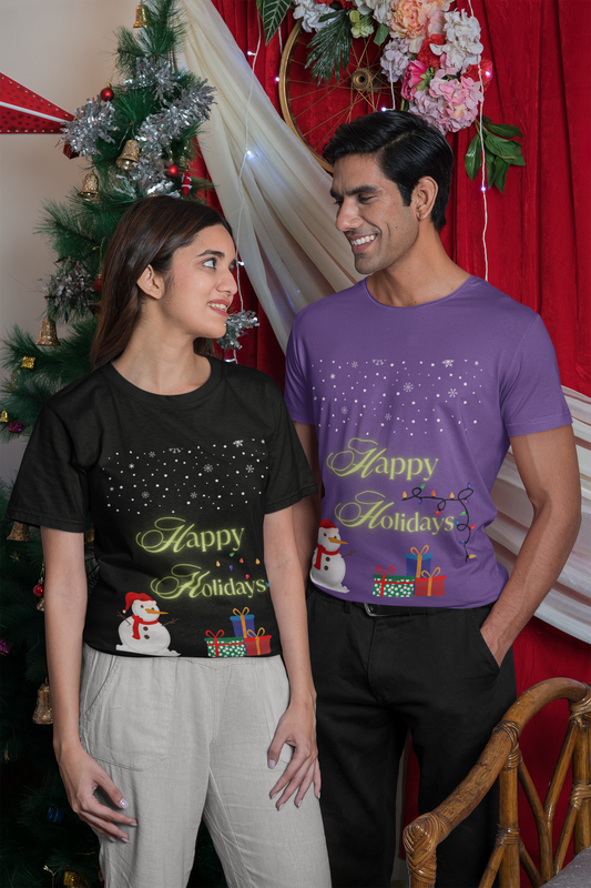 Happy Holidays Unisex Softstyle T-Shirt