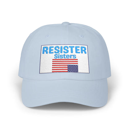 Embroidered Resister Sisters Cap - White Box