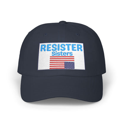 Embroidered Resister Sisters Cap - White Box