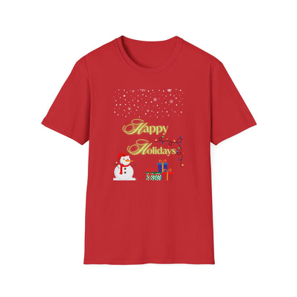 Happy Holidays Unisex Softstyle T-Shirt