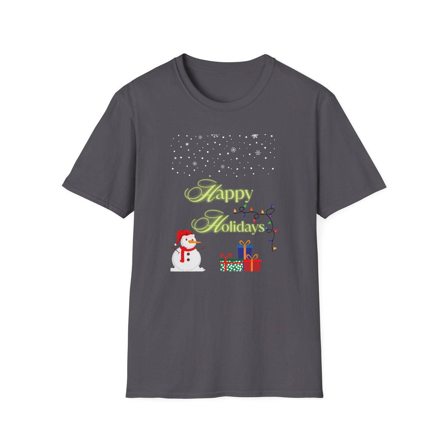 Happy Holidays Unisex Softstyle T-Shirt