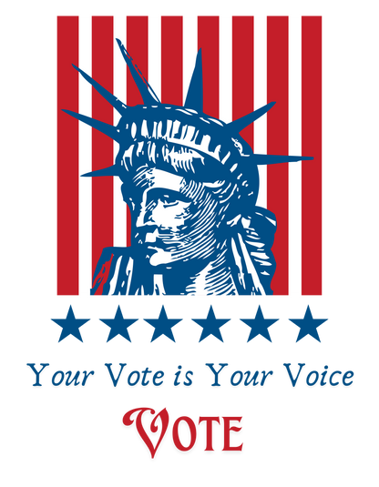 Your Vote is Your Voice Unisex Softstyle T-Shirt