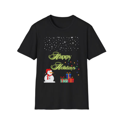 Happy Holidays Unisex Softstyle T-Shirt