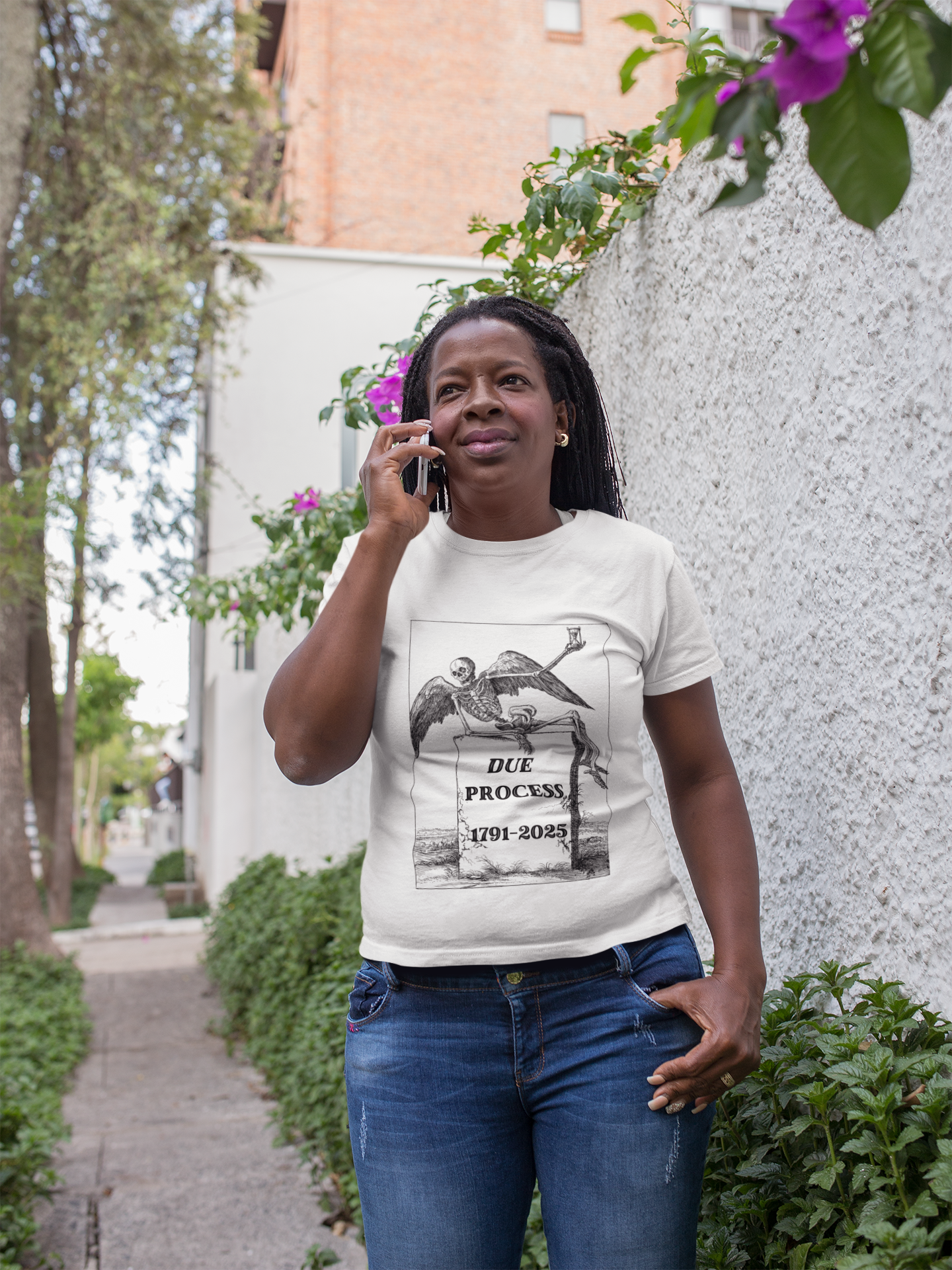 RIP Due Process Unisex Softstyle T-Shirt
